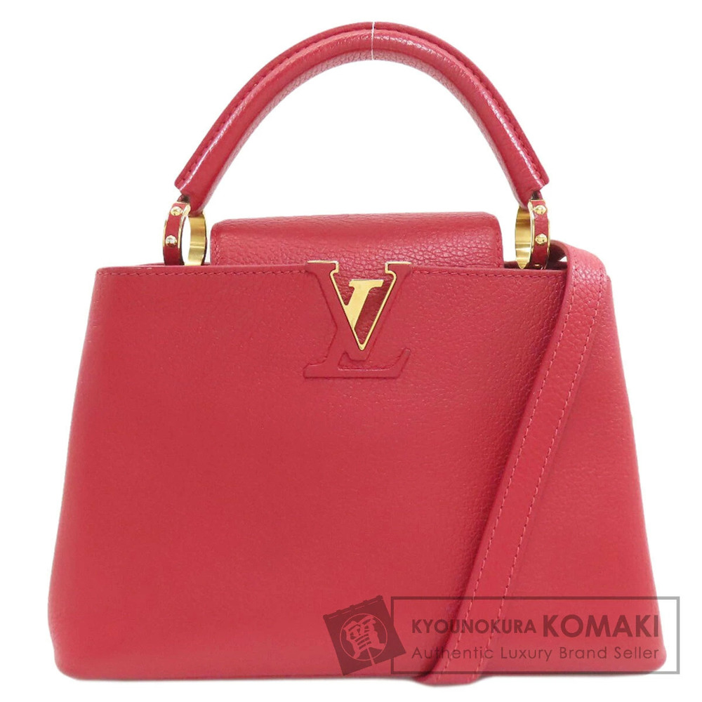 Louis Vuitton Capucines Handbag Taurillon Leather